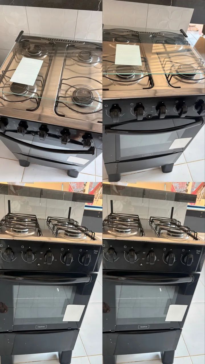 FOGÃO 4 bocas automático