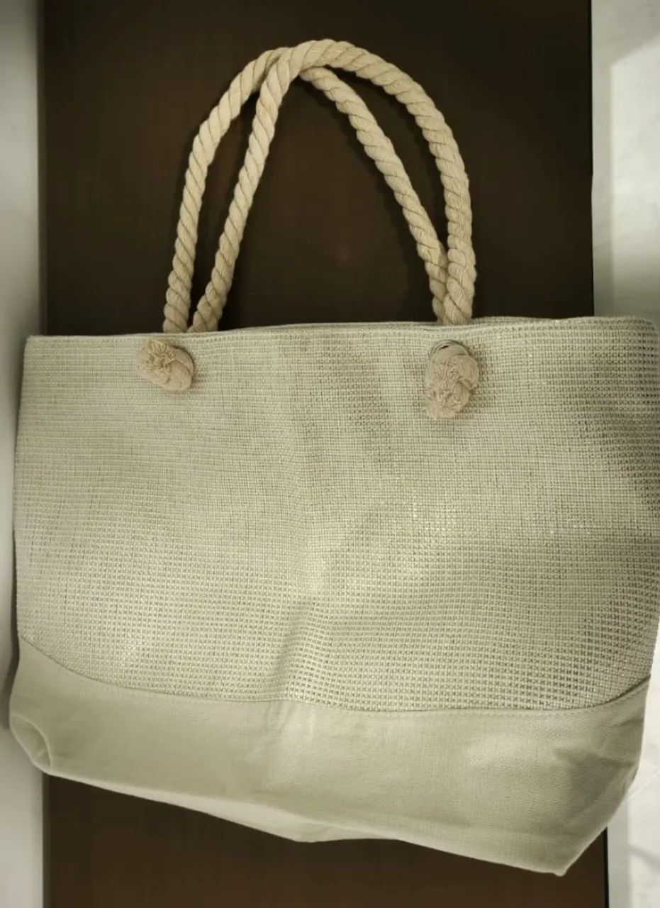 Bolsa off white grande