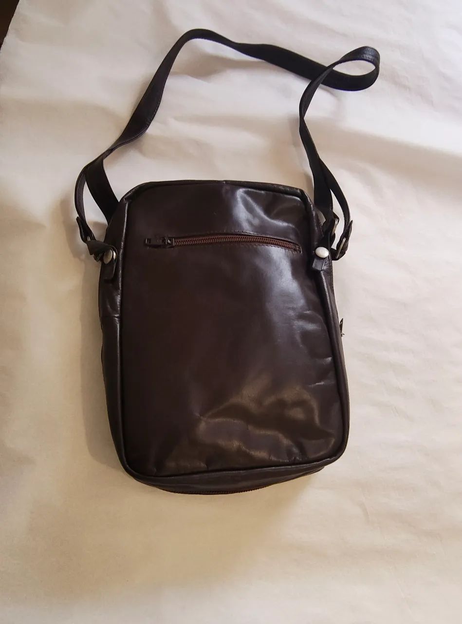 Bolsa para viagem couro 2 em 1 - Foto 5