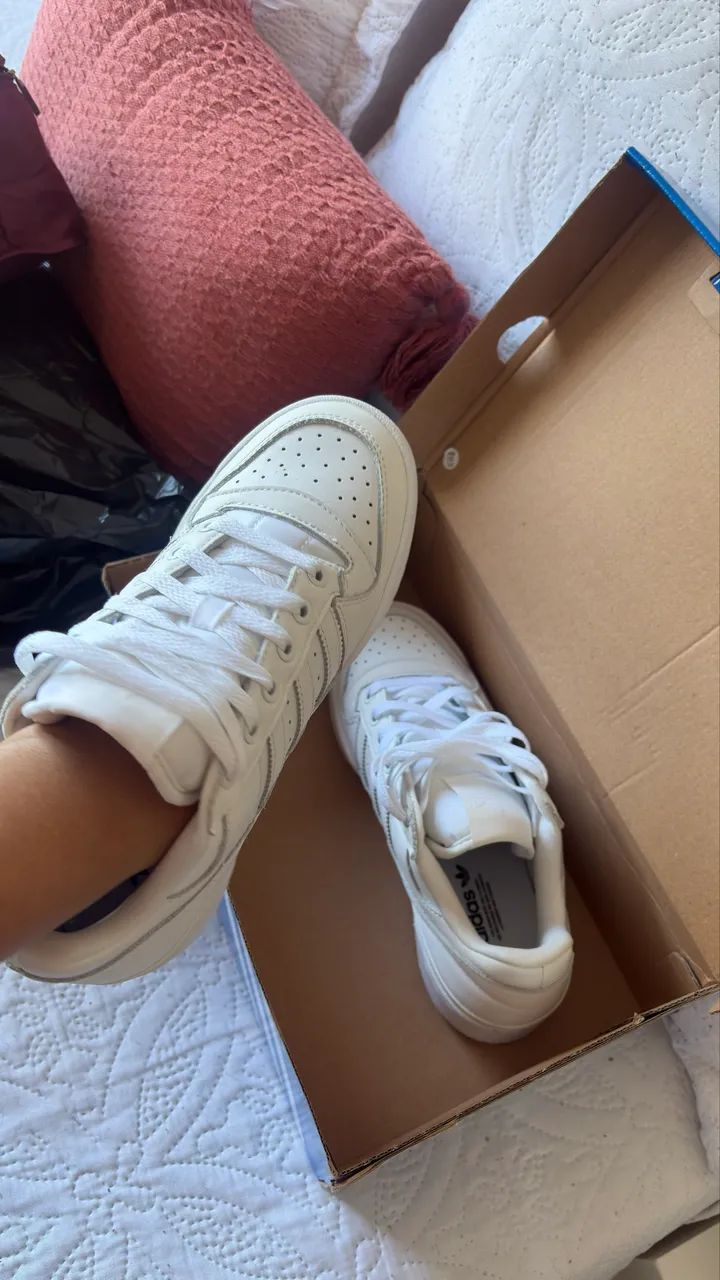 Tênis Adidas Forum bold  - Foto 5