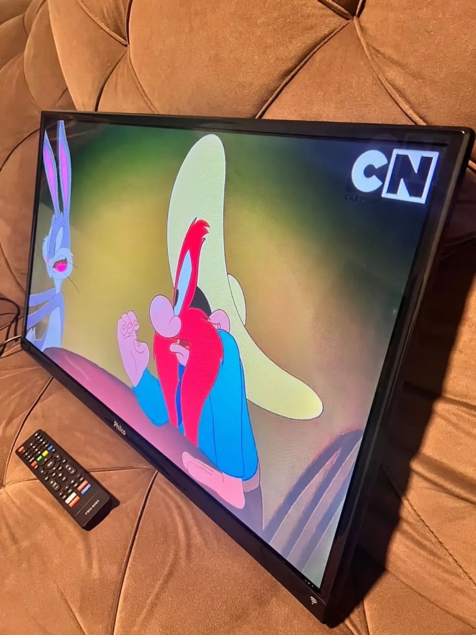 Smart TV Philco 32 Polegadas LED Wi-Fi Controle Novo - Foto 4