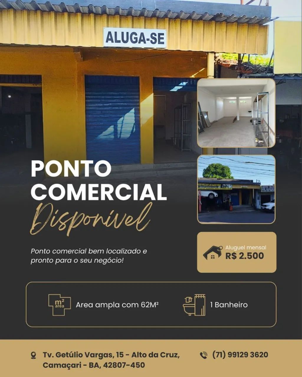 Ponto comercial - Camaçari 