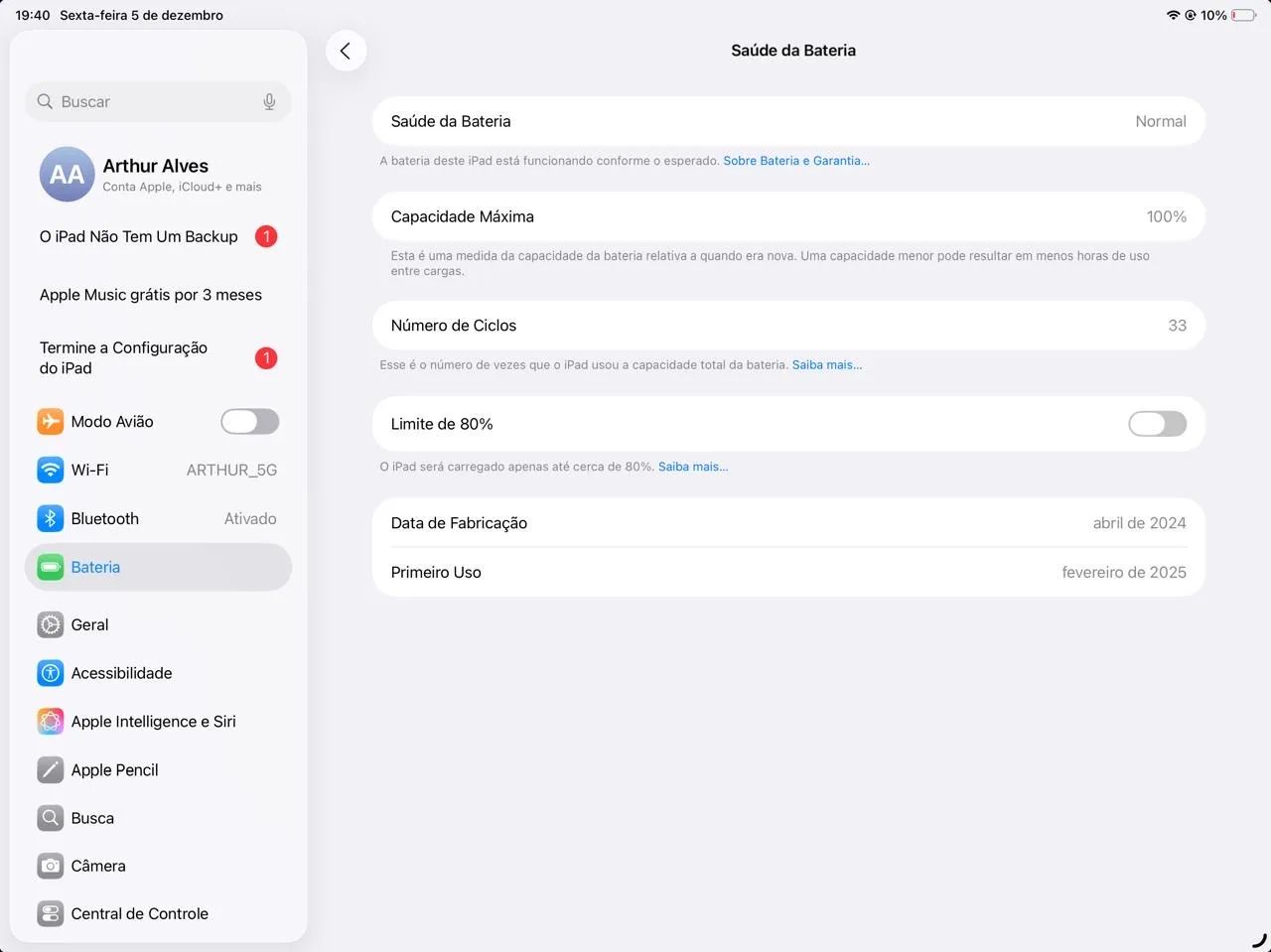 iPad Air 13 polegadas M2 - Foto 3