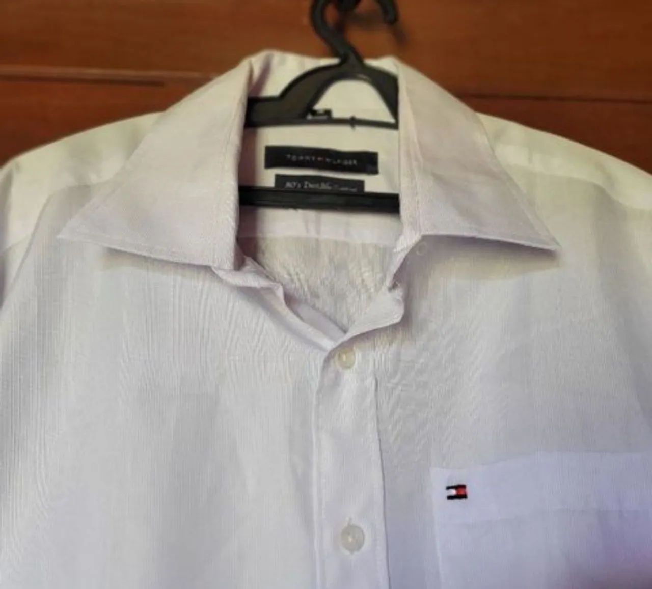 camisa social tommy hilfiger - tam m/g - Foto 3