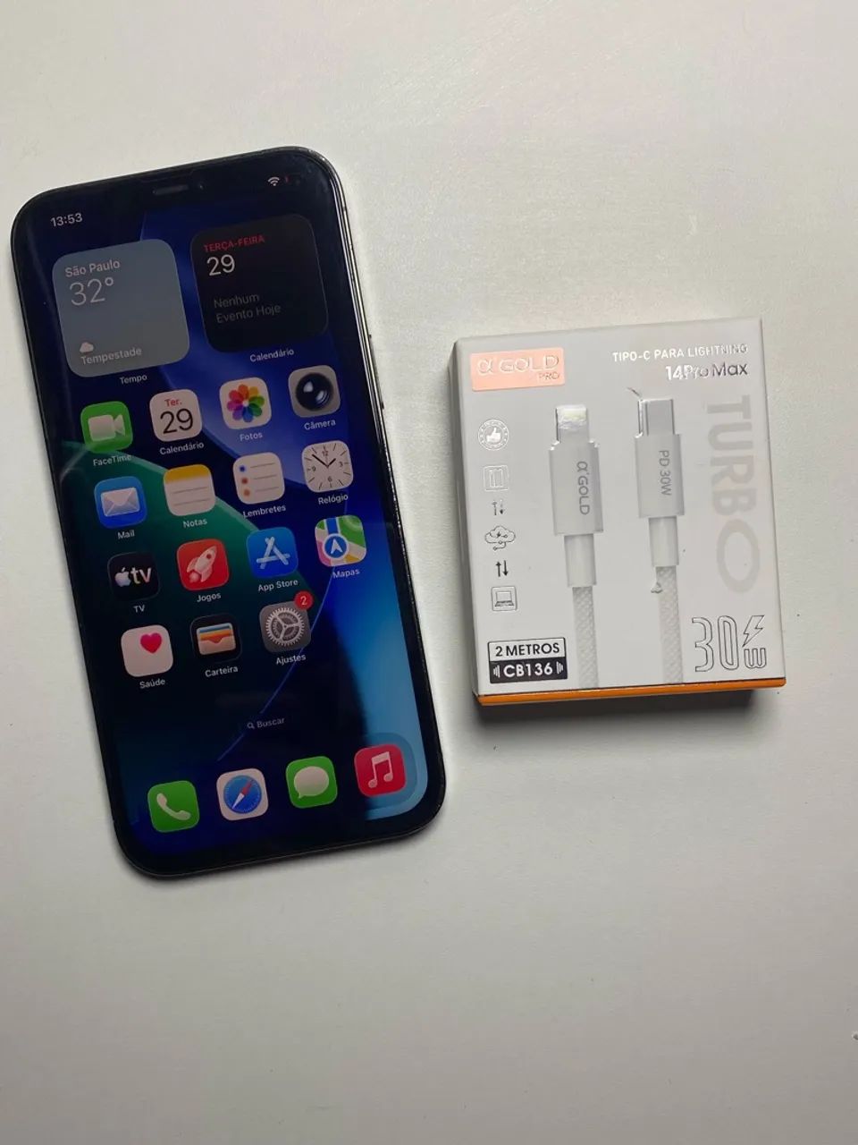 IPHONE 12 PRO MAX COM NOTA  - Foto 4