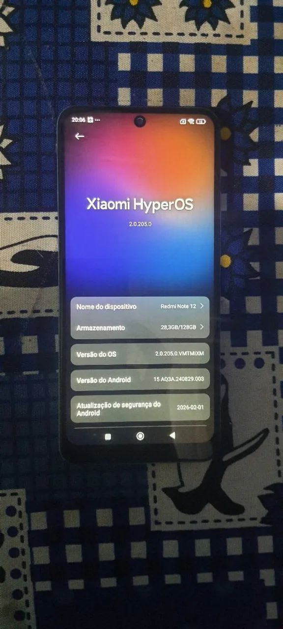 Celular Xiaomi Redimi NOTE 12 128 GB Celular. todo original. - Foto 2
