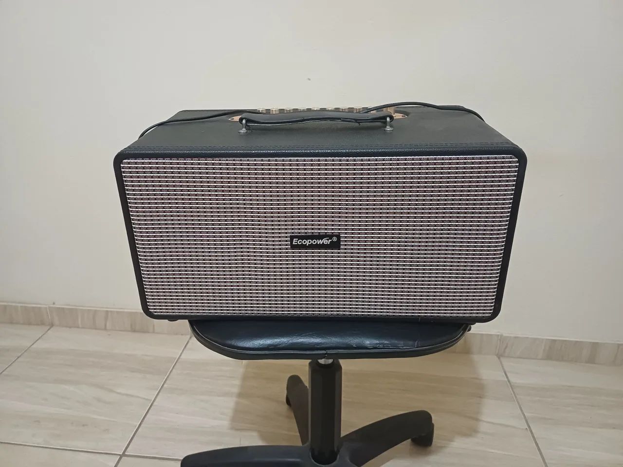 Caixa De Som Ecopower Ep-1929 Bluetooth Preta 