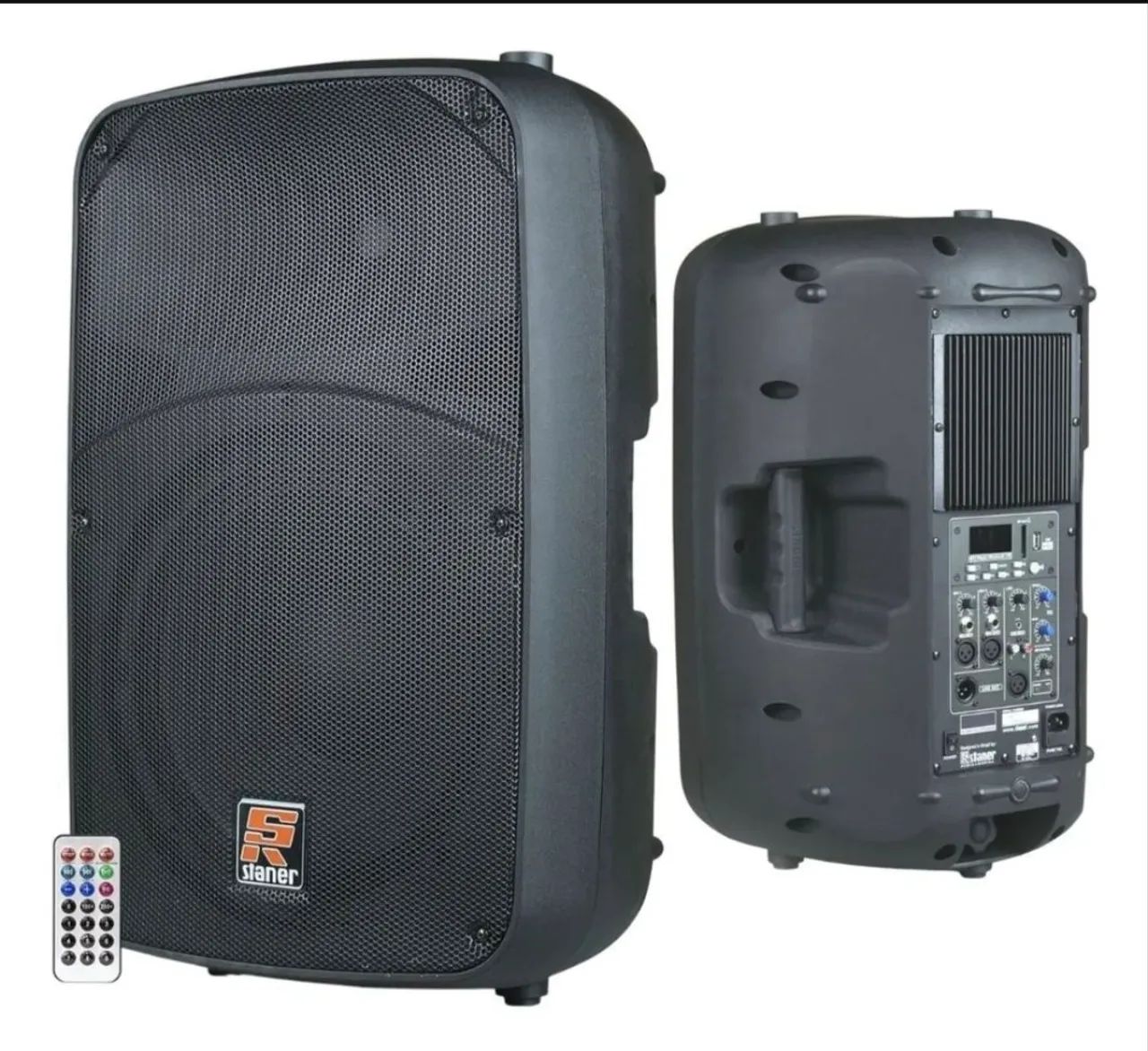 Par caixa Staner SR315a com bag transporte.