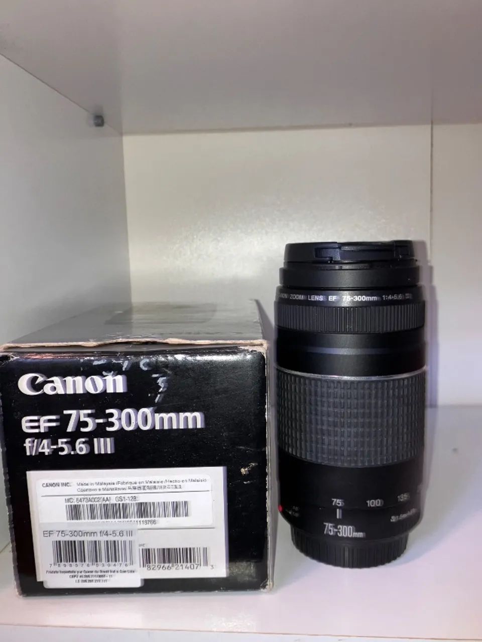 Lente Canon ef 75-300mm 