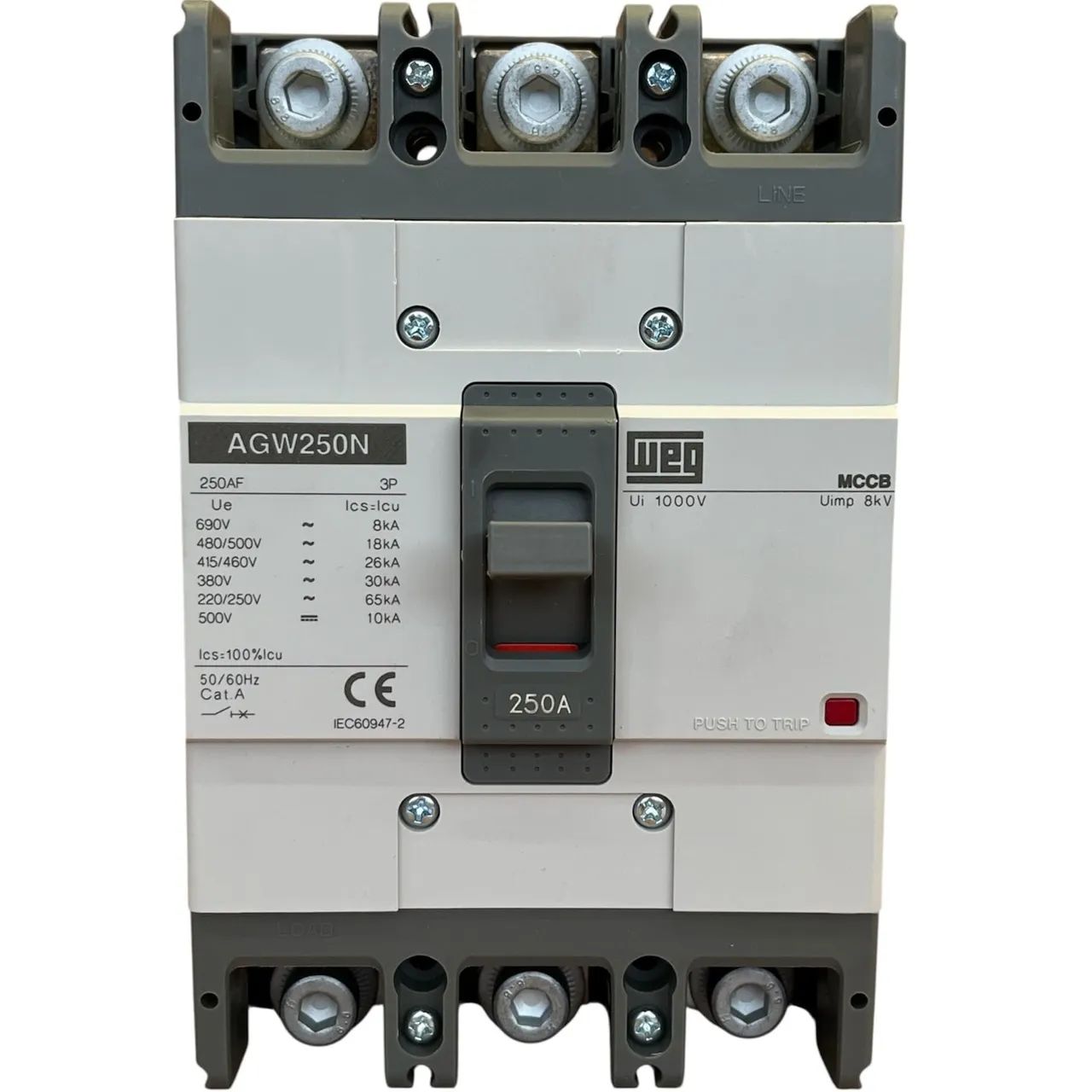 Molded-case Circuit Breaker AGW250N 250A R$280
