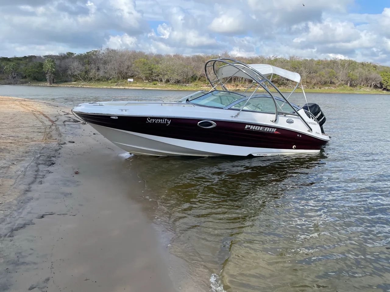 Lancha Phoenix 255 Platinum com Motor Mercury Optimax 200HP