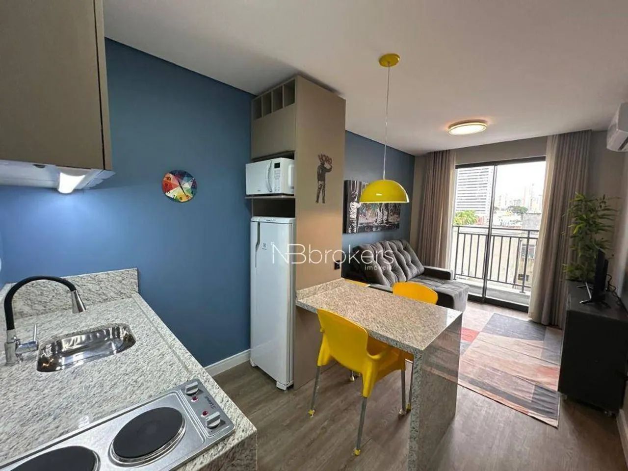 STUDIO MOBILIADO E DECORADO NO CORAÇÃO DA CIDADE! - Foto 4