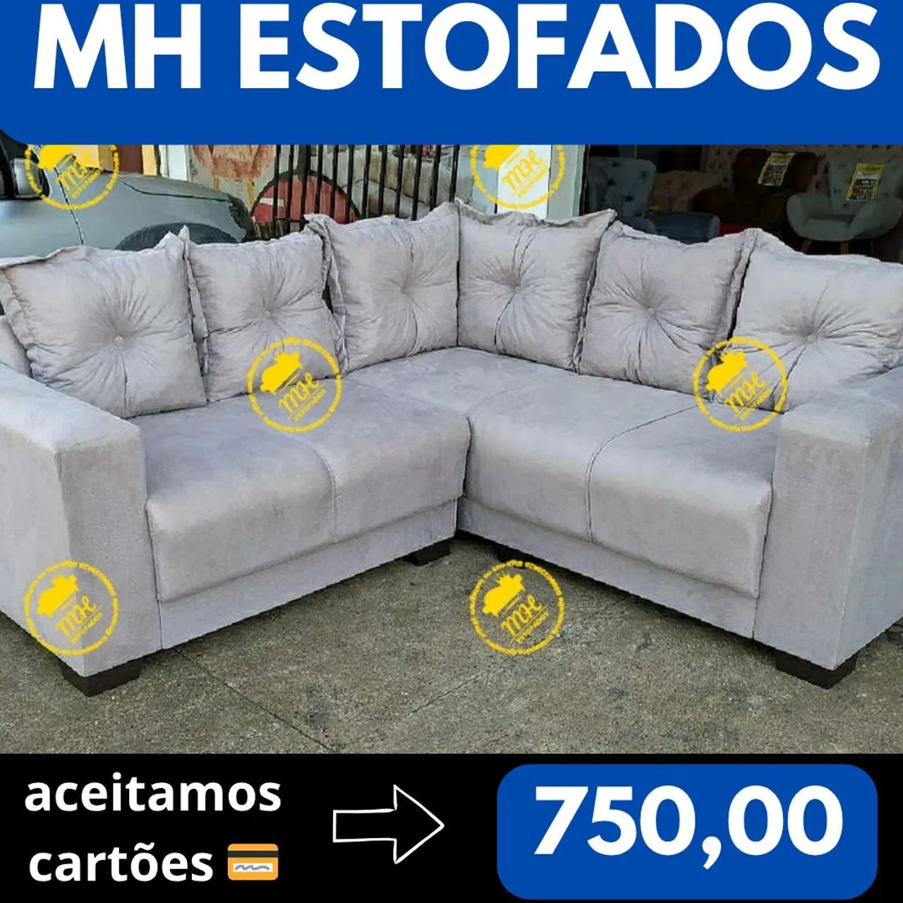 SOFÁS DIRETAMENTE DA FÁBRICA APARTI DE 300,00 - Foto 4
