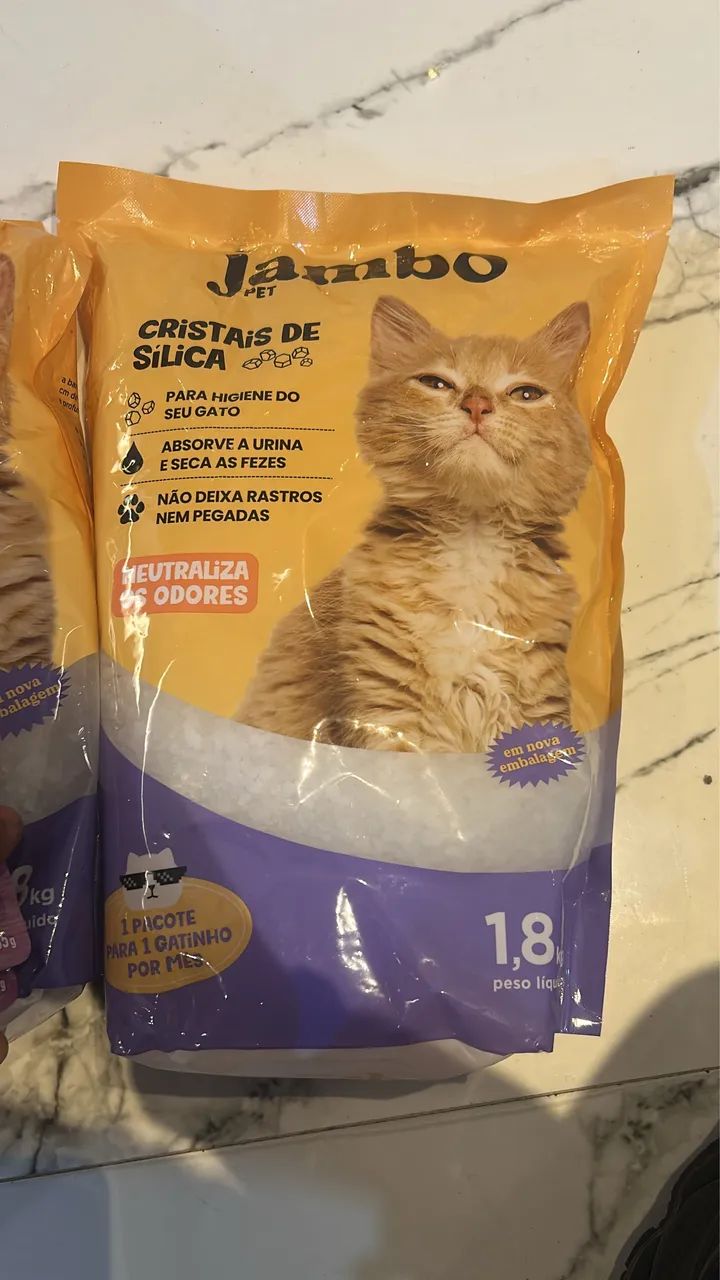 Areia de gato 