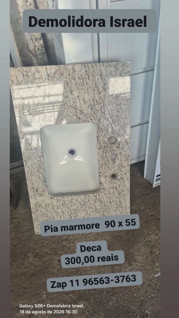 Pia banheiro nova  - Foto 2