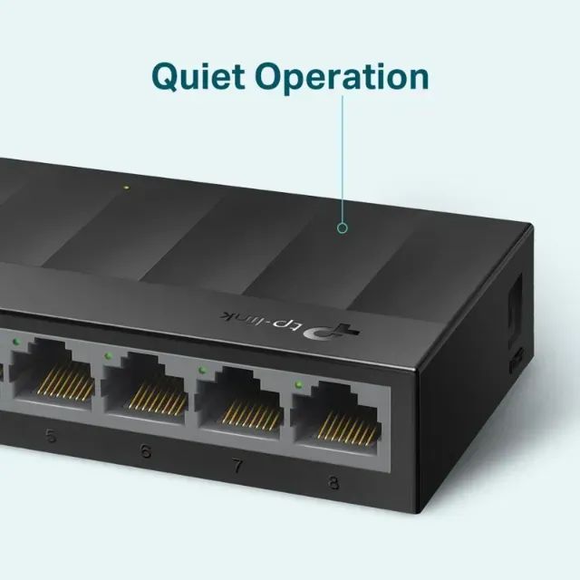 Switch GigaBits Tplink 8 Portas - Novo - Foto 4
