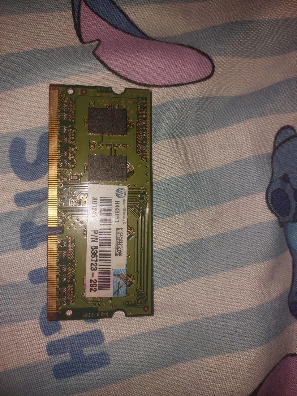 Placa de video + memória ram ddr4 de notebook  - Foto 2
