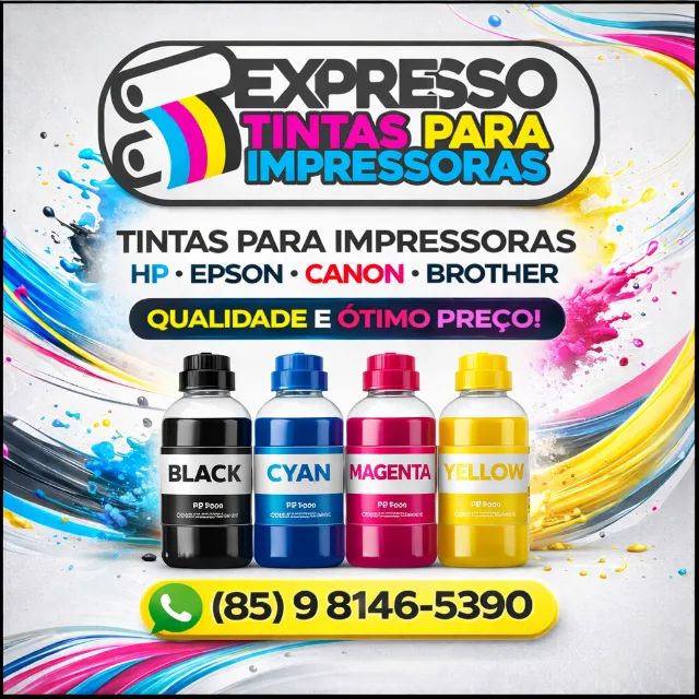 Tintas Para Impressoras. Entrega Em Domicílio. 65163257625090120