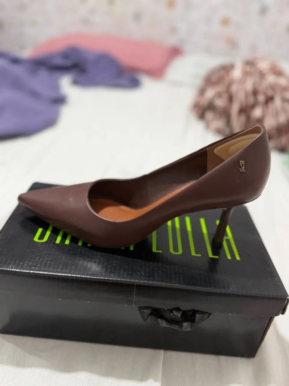 Scarpin santa Lolla marrom 36