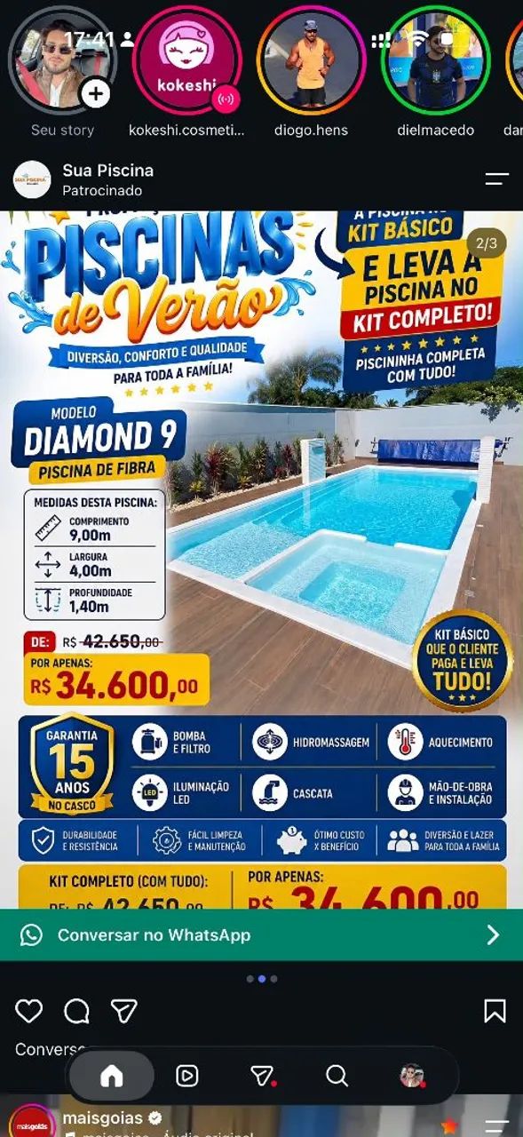 Piscinas com promoções!!! Imperdível!!! - Foto 2