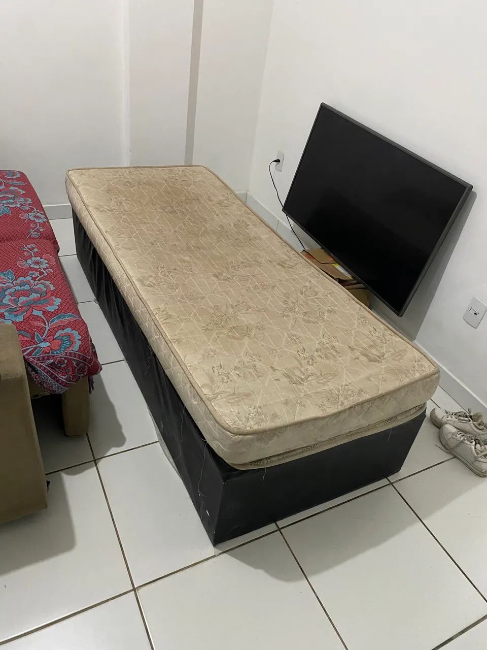 Cama box de solteiro + Colchão  - Foto 2