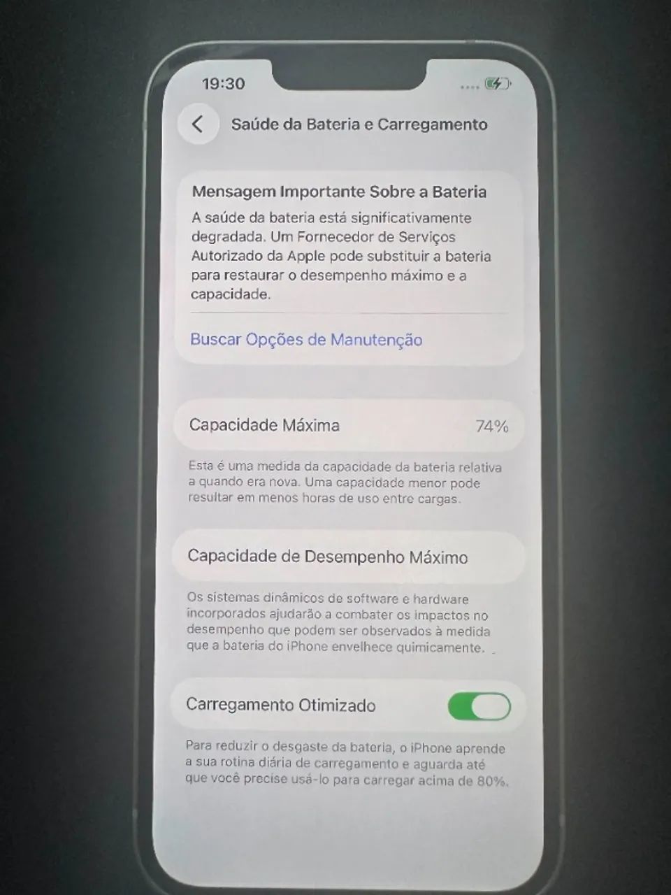 iPhone 13 Branco 128GB - Tudo Funcionando Perfeitamente - Foto 4