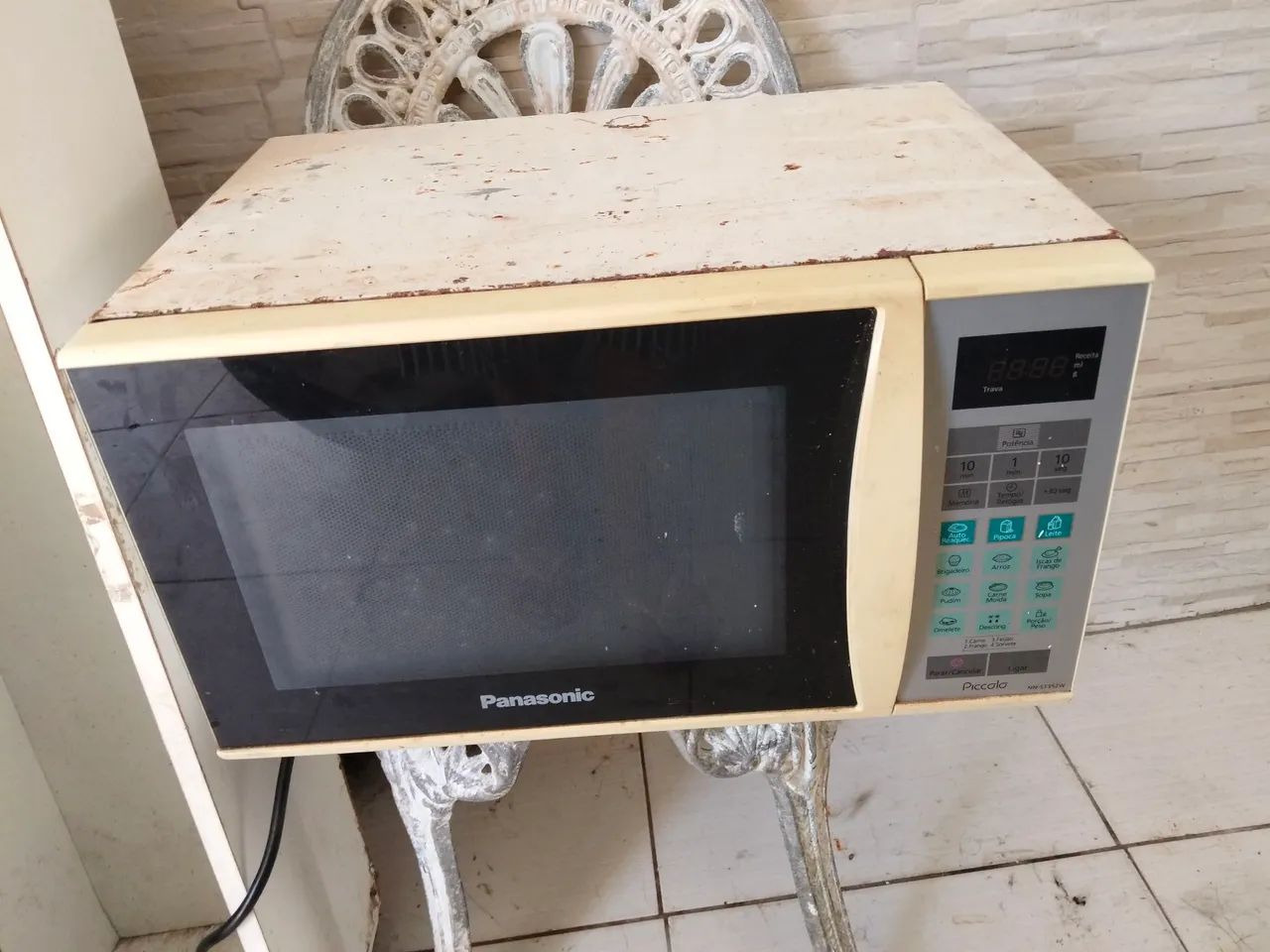 Microonda quebrado