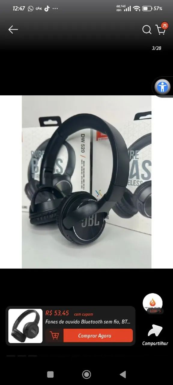 Fones de ouvido  - Foto 3