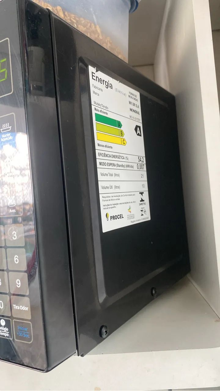 Micro ondas MONDIAL - funcionando perfeitamente