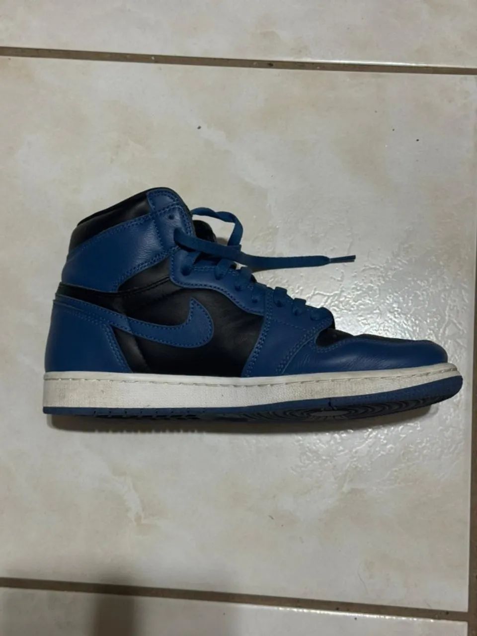 Nike Air Jordan 1 Retro High OG Dark Marina Blue - Foto 3