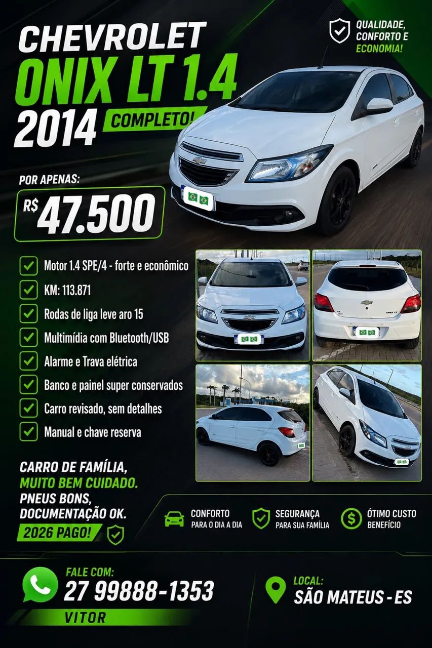 Chevrolet Onix 2014