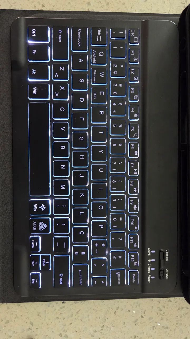 Galaxy Tab A9+ 5g com Capa, Teclado e Mouse. - Foto 3