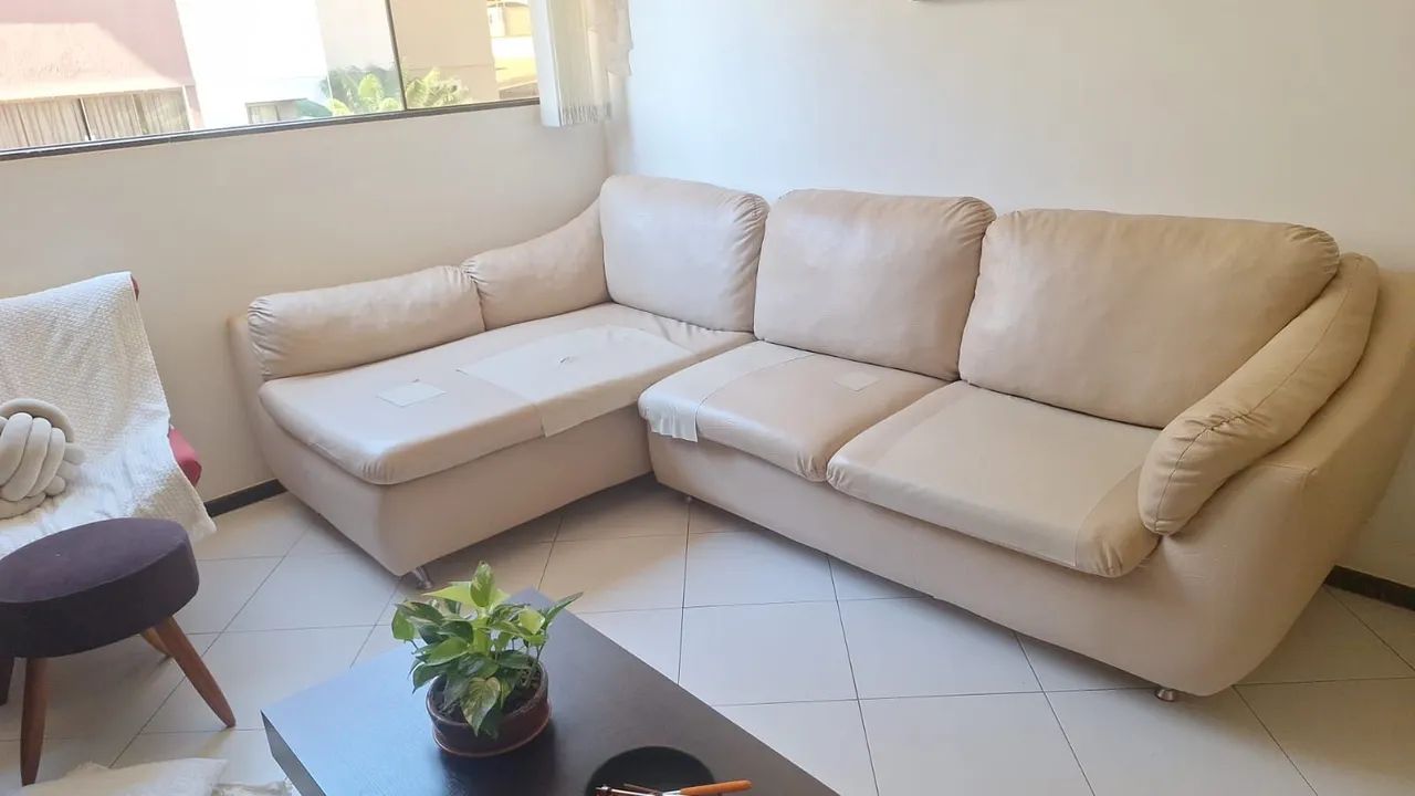 Sofá de Canto Grande (2,70m x 1,60m) - Muito Confortável  - Foto 5