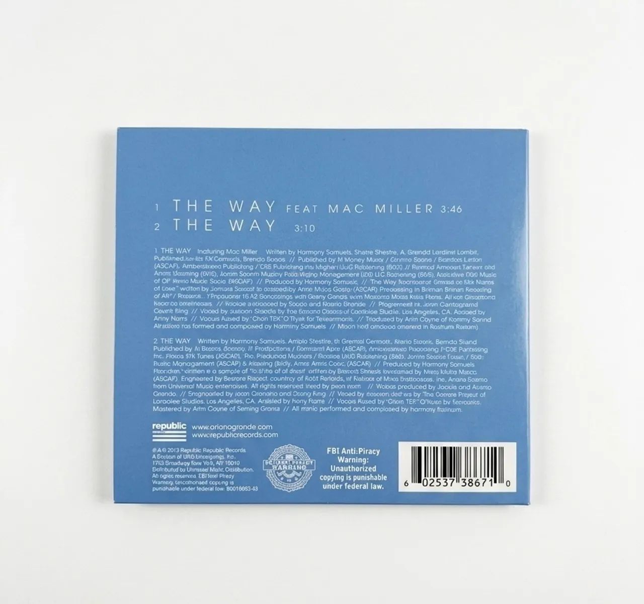 cd ariana grande - the way (single digipack - importado) - Foto 2