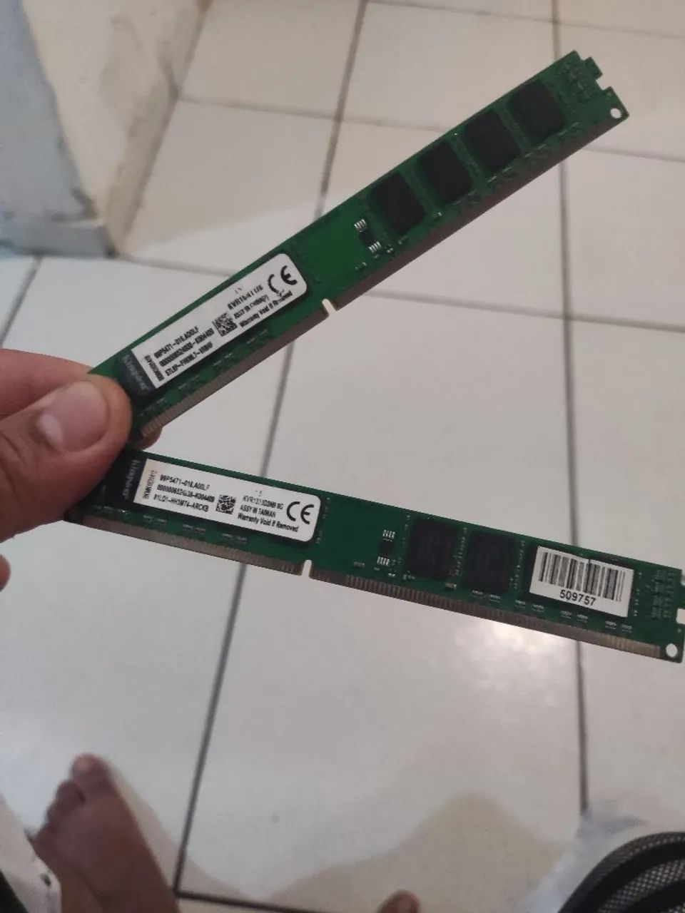 Memoria DDR3 8gb Kingston 
