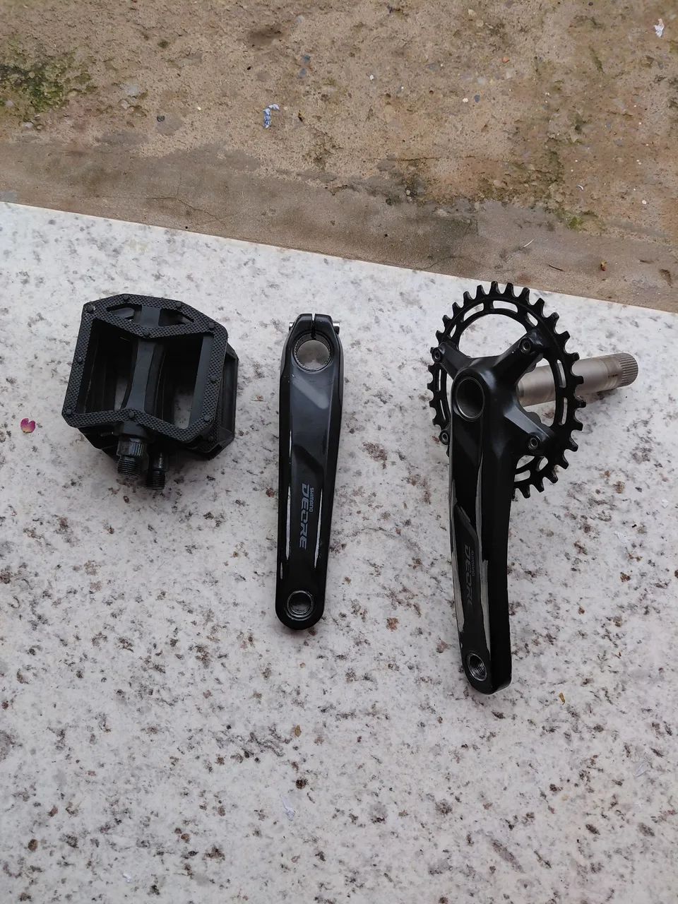 Pe de vela shimano deore Fcm6100  - Foto 5