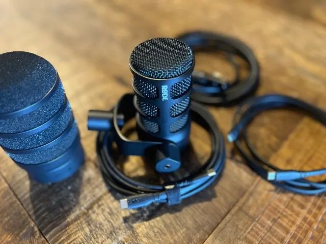 Microfone Rode Podmic USB + 2 brindes - Foto 4