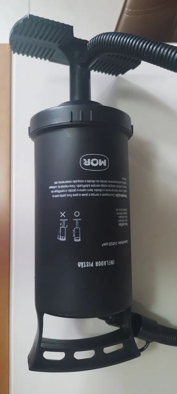 Bomba de ar manual MOR para colchão de ar 