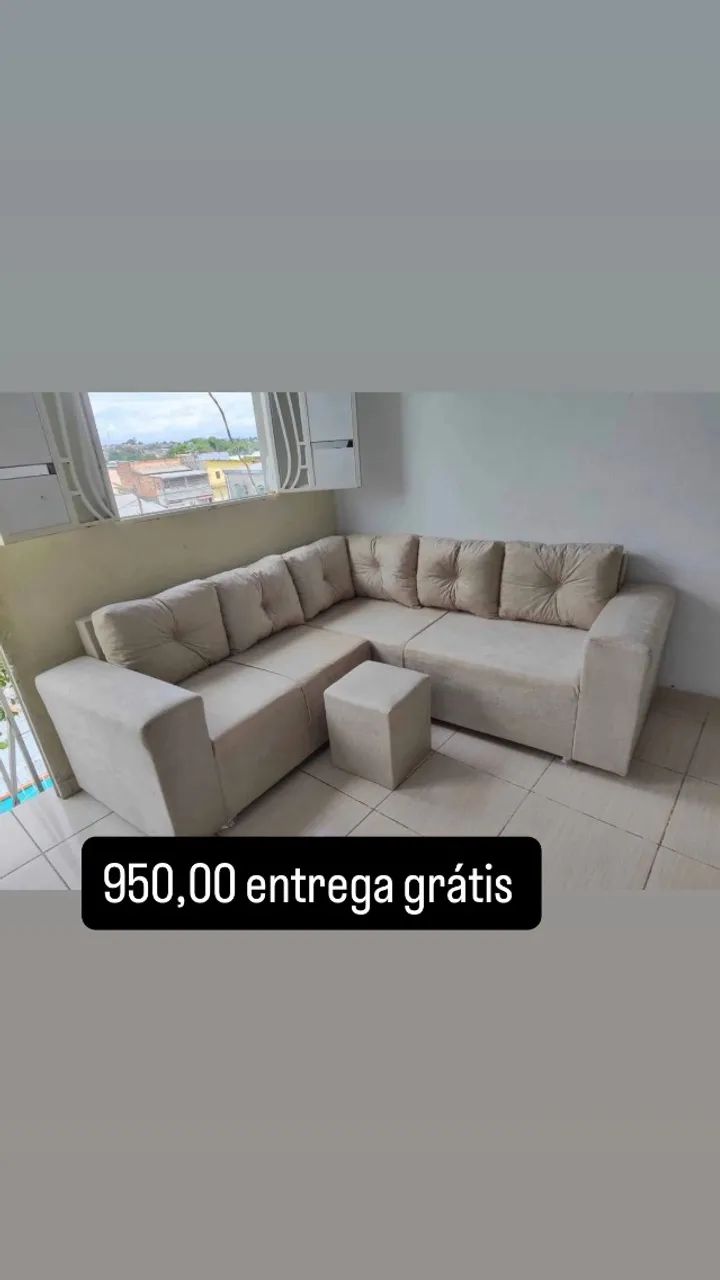 SOFÁ DE CANTO PROMOÇÃO 950.00 