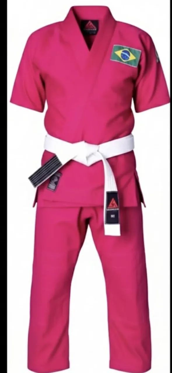 Kimono infantil rosa