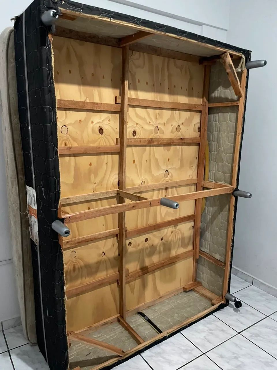 Cama box casal para reforma - Foto 2
