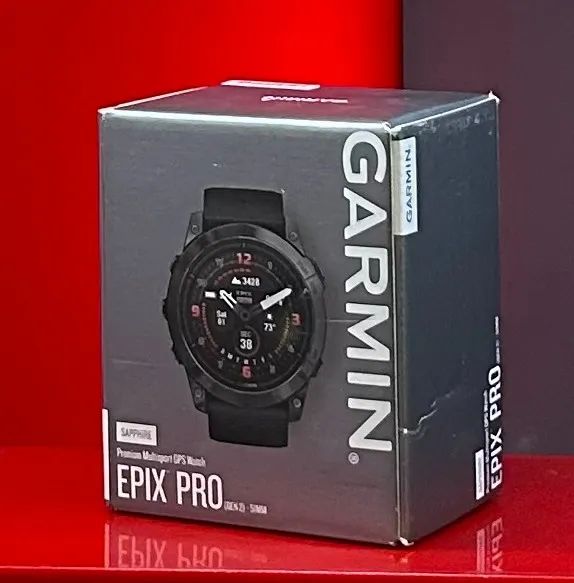 Garmin Relógio Epix Pro Gen 2 Sapphire - 010-02804-00 - TITANIUM / BLACK - 51MM