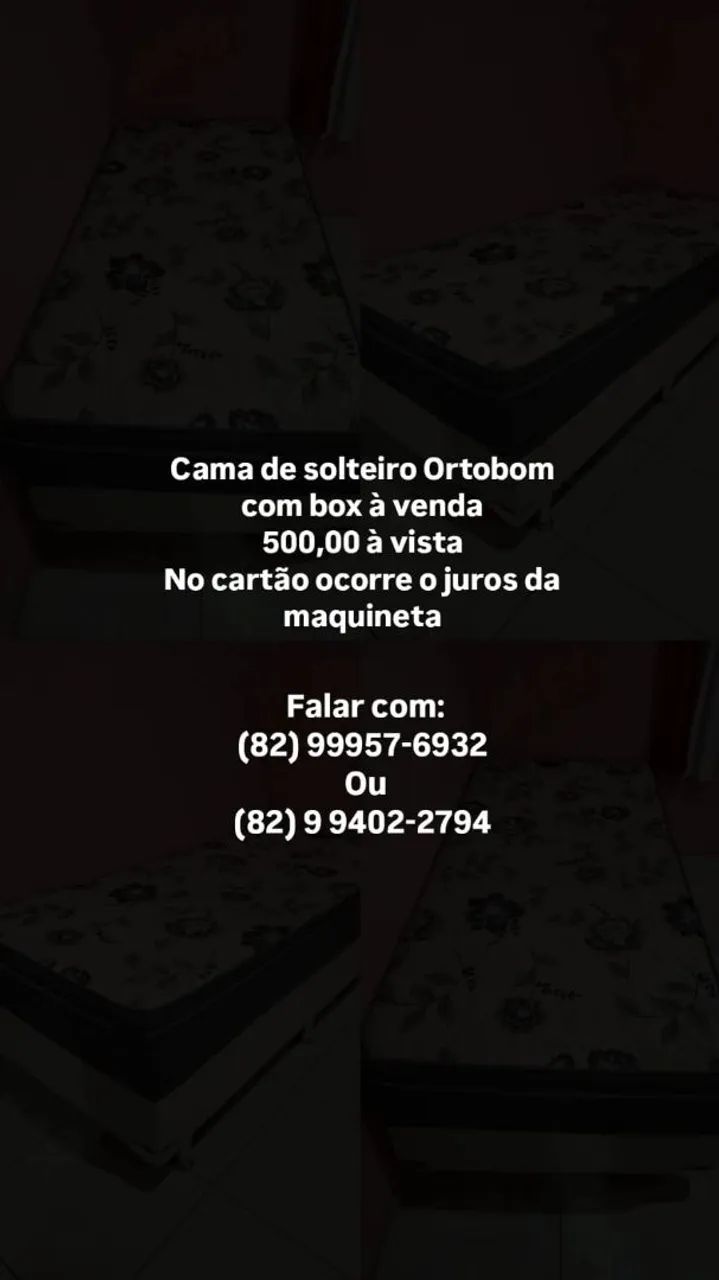 Cama Ortobom - Solteiro