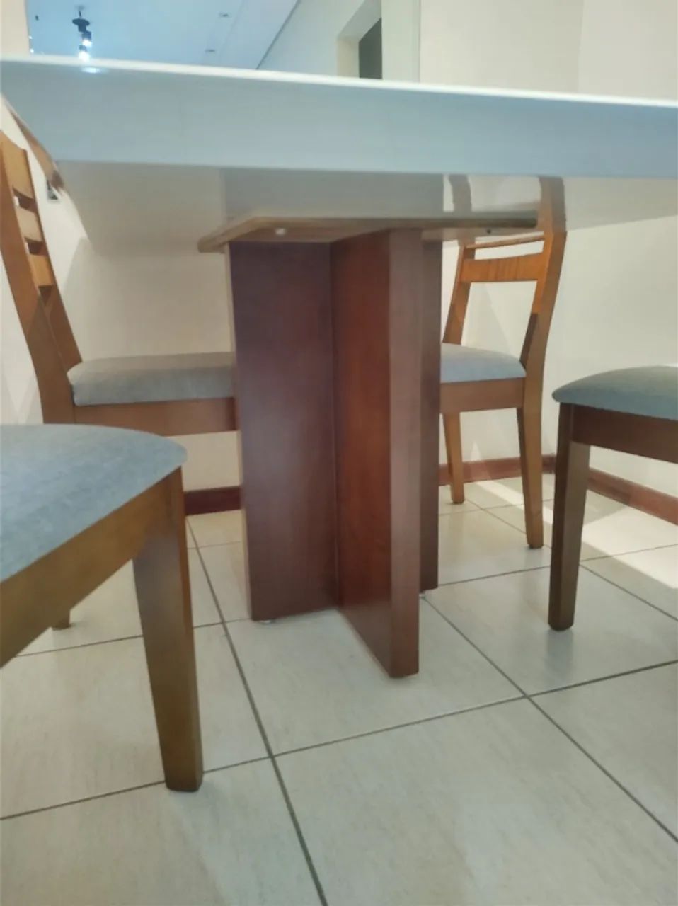 Conjunto mesa de jantar retangular - Foto 3
