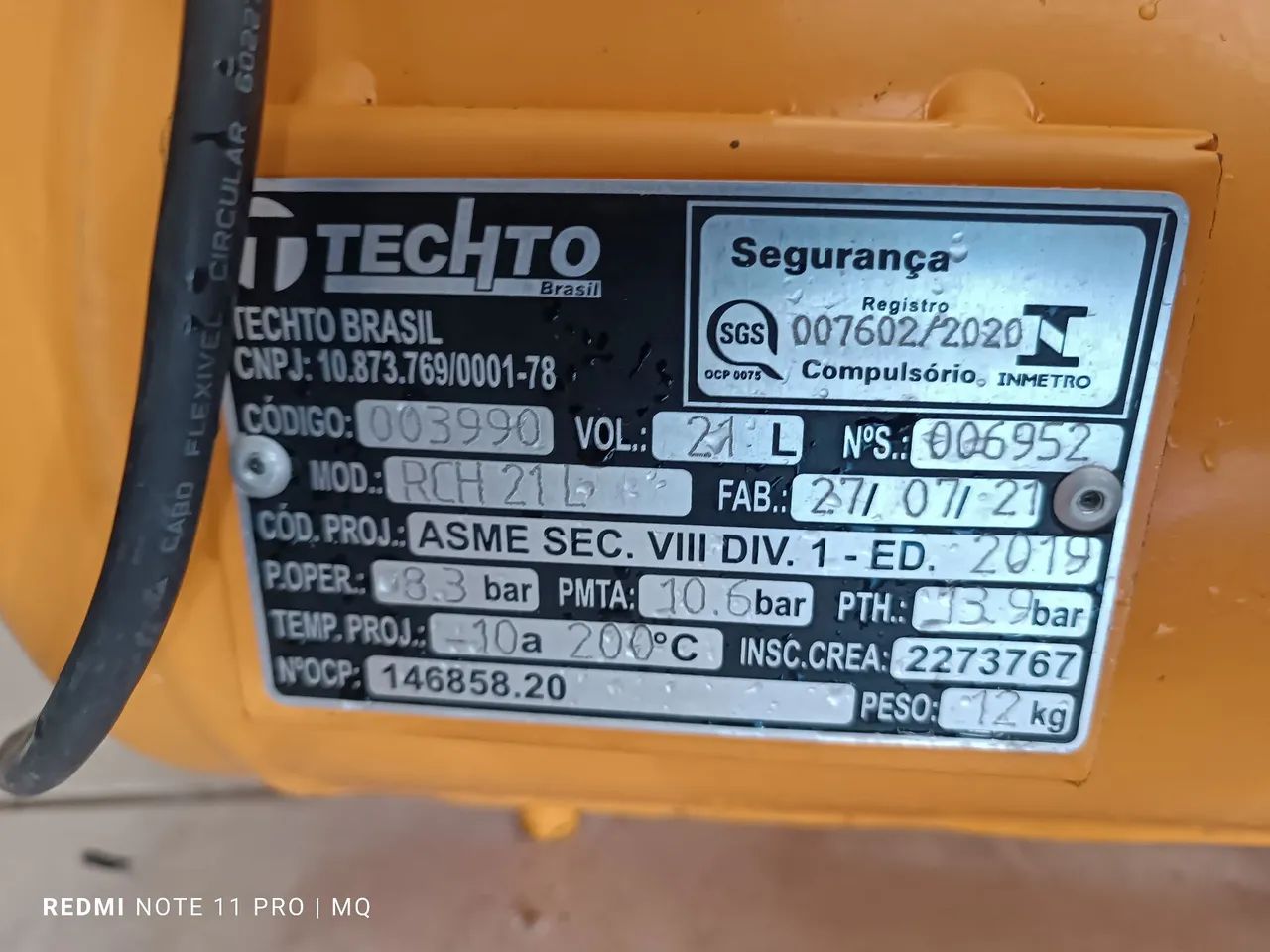 Compressor de ar 21 L - Foto 5