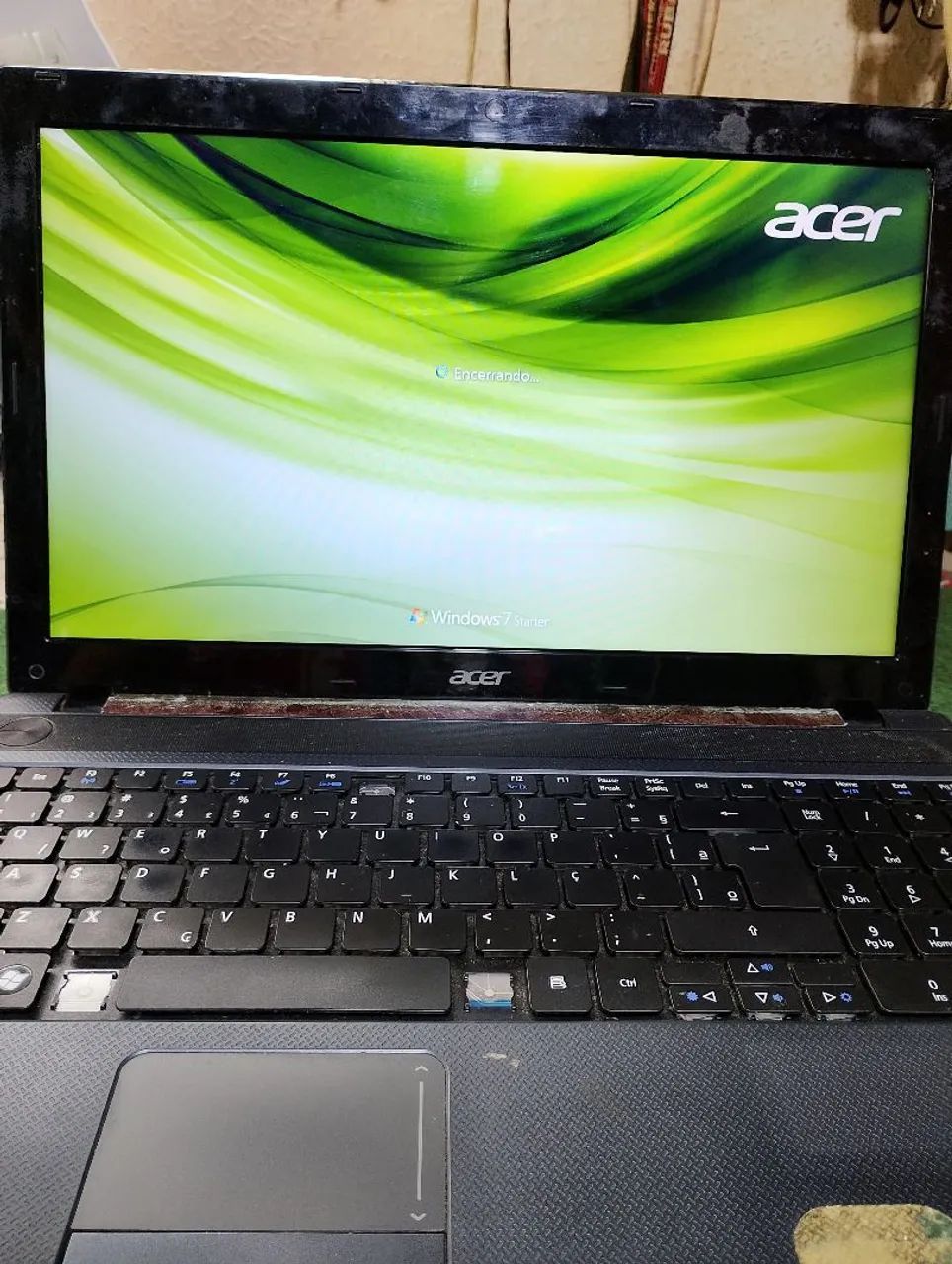 Notebook aspire 5250 séries + fonte + bateria funcionando LEIAM !! - Foto 4