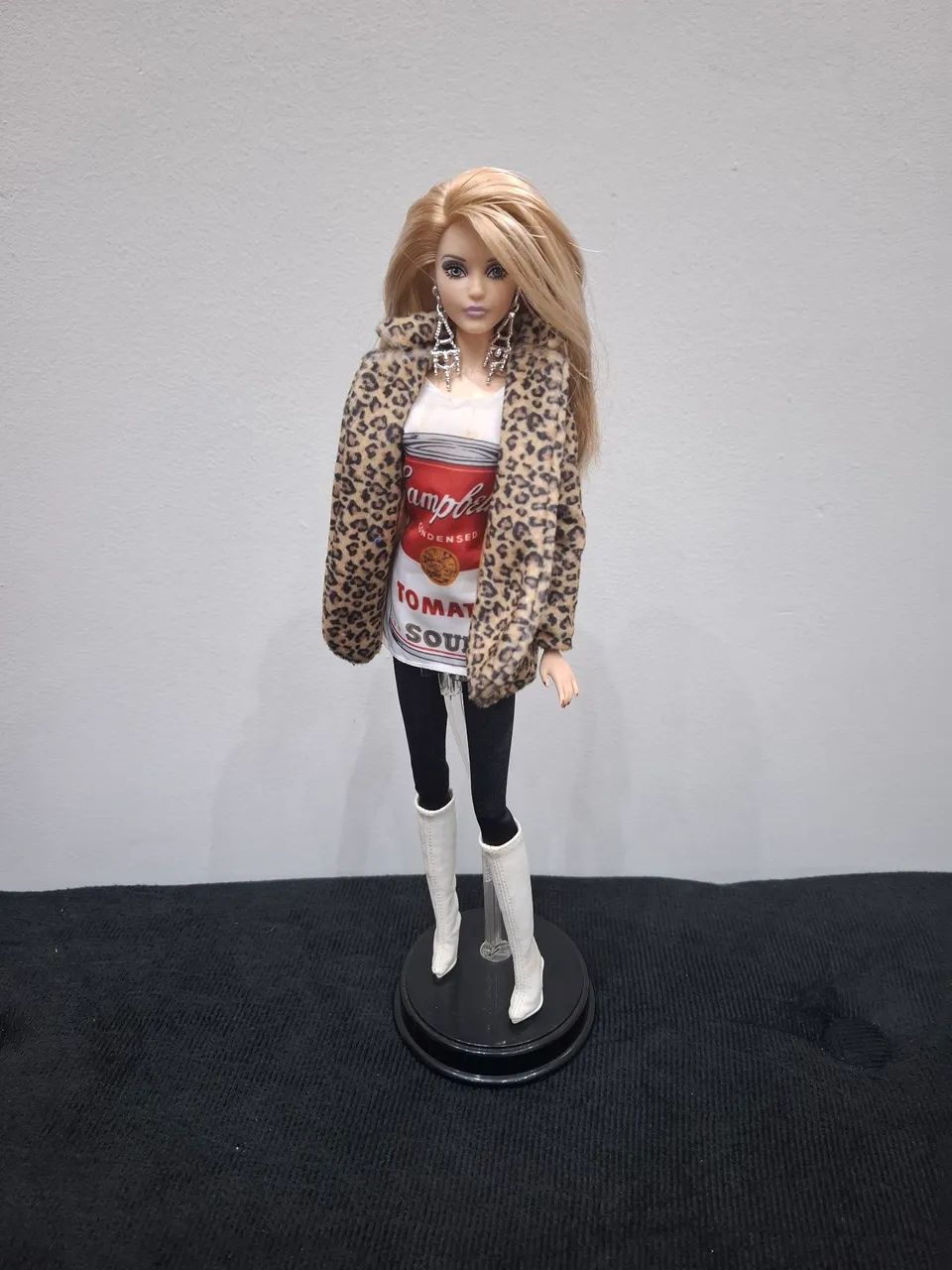 Boneca barbie collector andy warhol