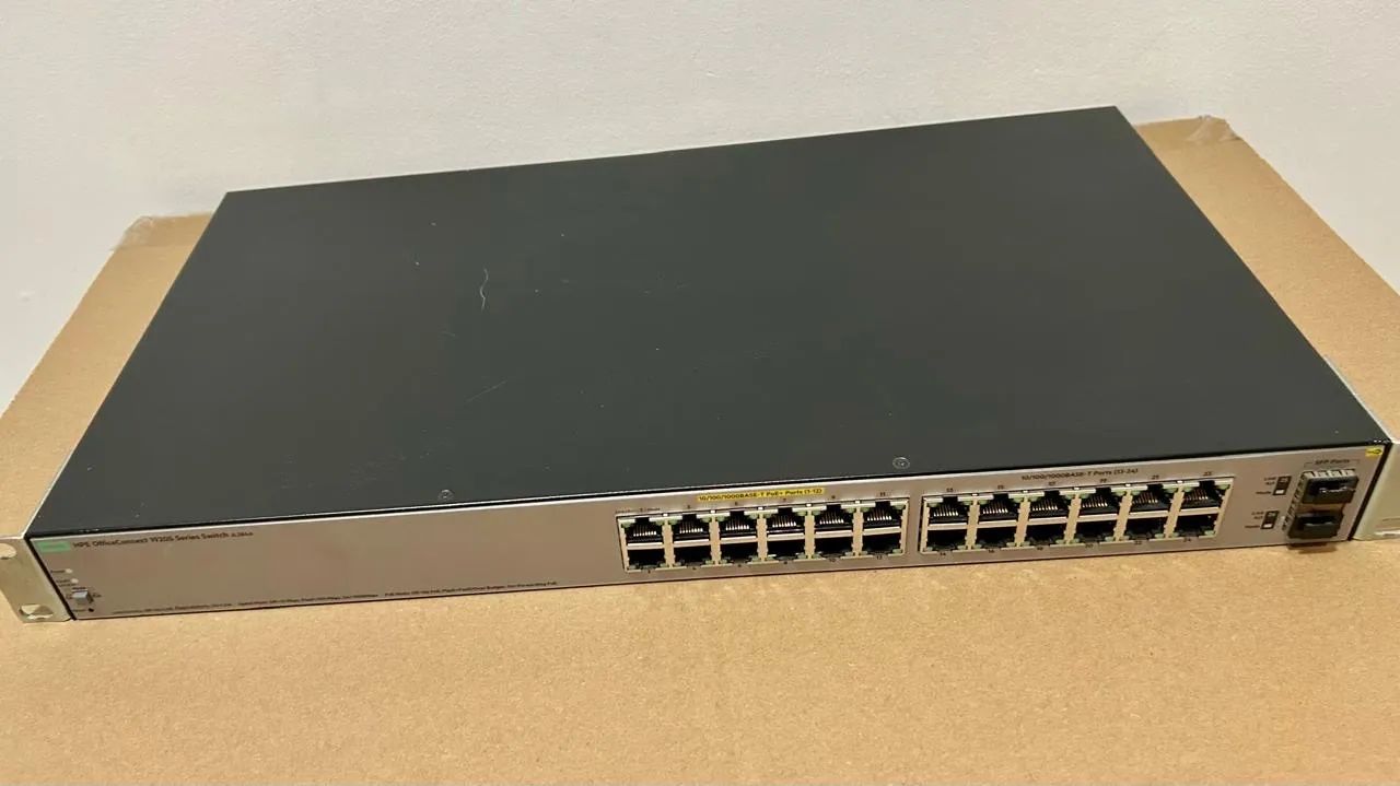 Switch JL384a 24 portas  Hpe Officeconnect  - Foto 3