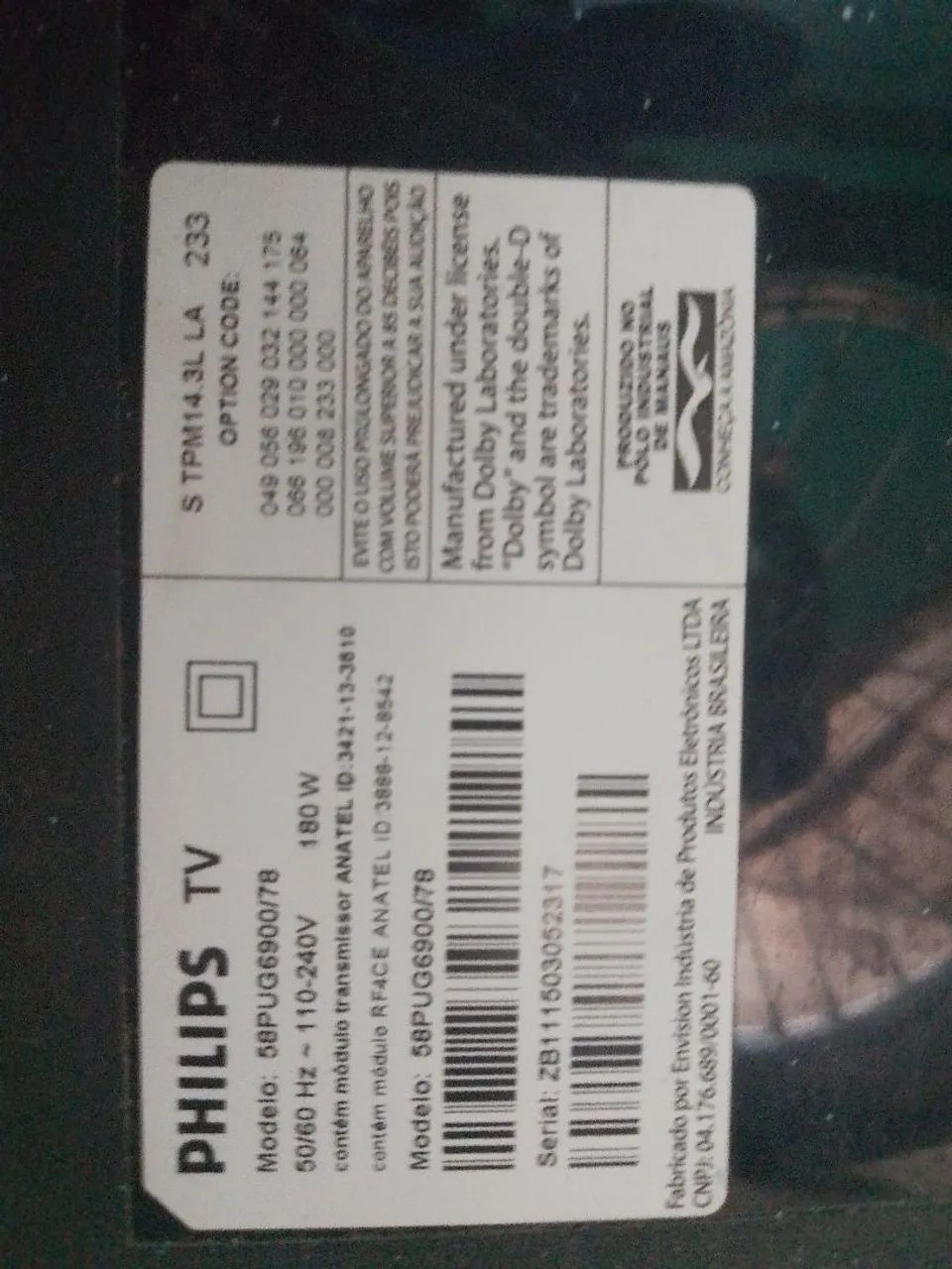 Tv p/retirar peças - Foto 4