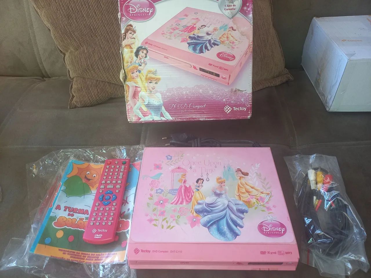 Dvd Tectoy Princesas Disney.Completo e conservado. 